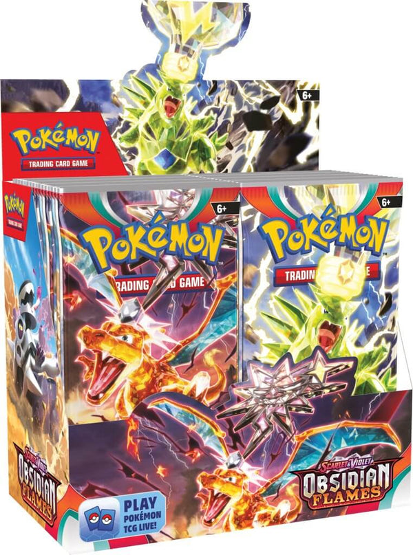 Pokemon TCG Scarlet and Violet 3 Obsidian Flames Booster