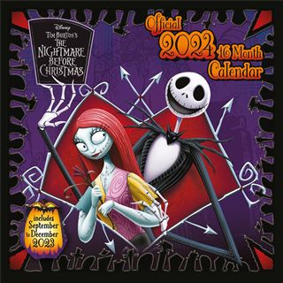 The Nightmare Before Christmas 2024 Square Wall Calendar