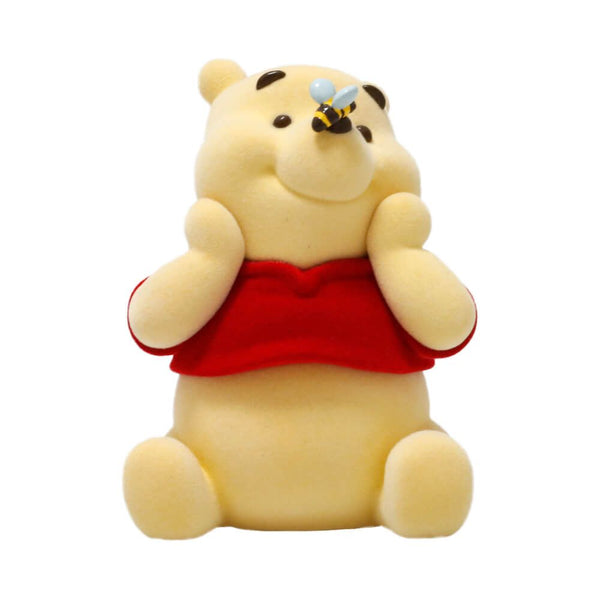Winnie the Pooh Flocked Figurine