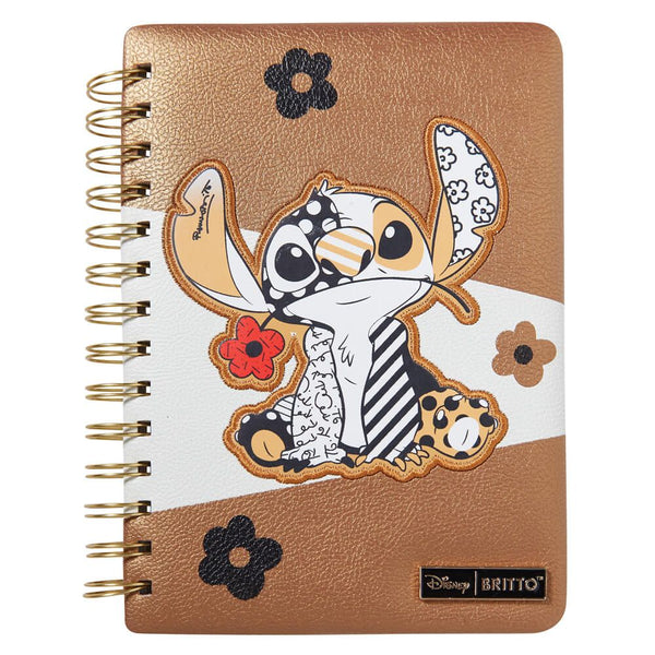 Midas Stitch Faux Leather Notebook
