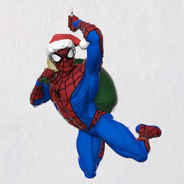 2021 Spiderman In The Holiday Swing Ornament