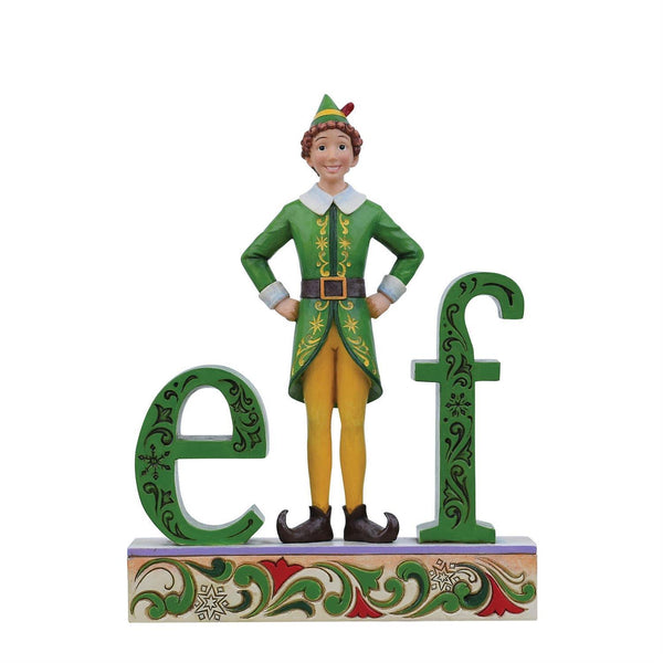 Buddy Elf Standing Elf Word