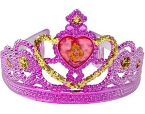 Disney Princess Aurora Heart Gemstone & Glitter Crown