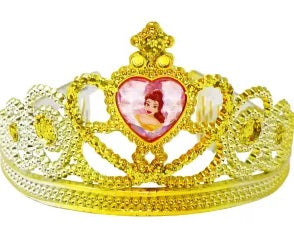 Disney Princess Belle Heart Gemstone & Glitter Crown