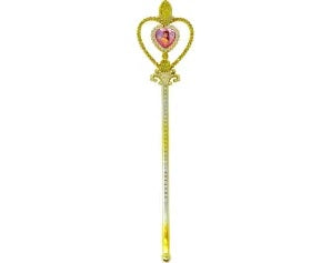 Disney Princess Belle Heart Gemstone & Glitter Wand