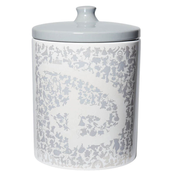 Disney 100 Platinum Silhouette Canister