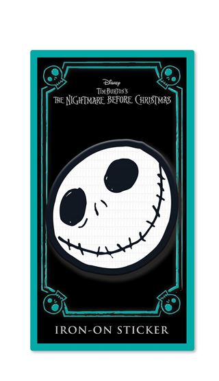 The Nightmare Before Christmas Jack Iron-On Patch