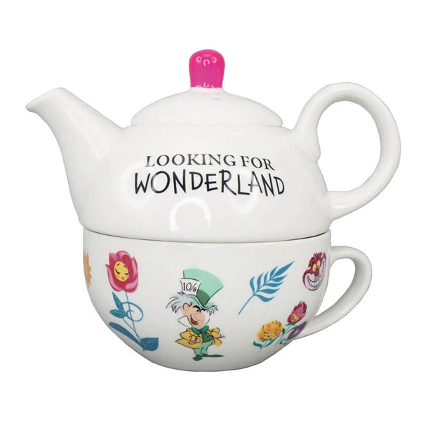 Disney Tea For One Set Alice in Wonderland