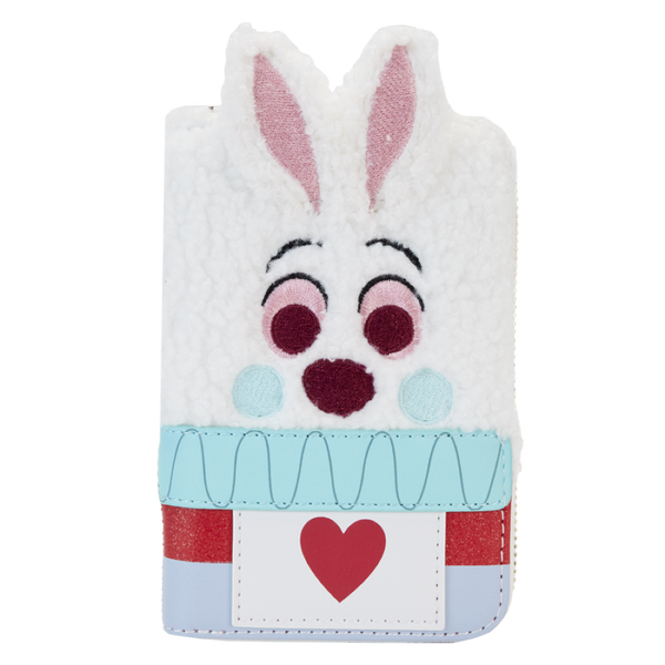 Alice in Wonderland White Rabbit Cosplay Zip Around Wallet