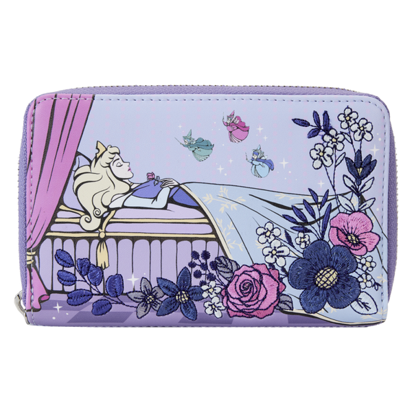 Sleeping Beauty 65th Anniversary Zip Around Wallet