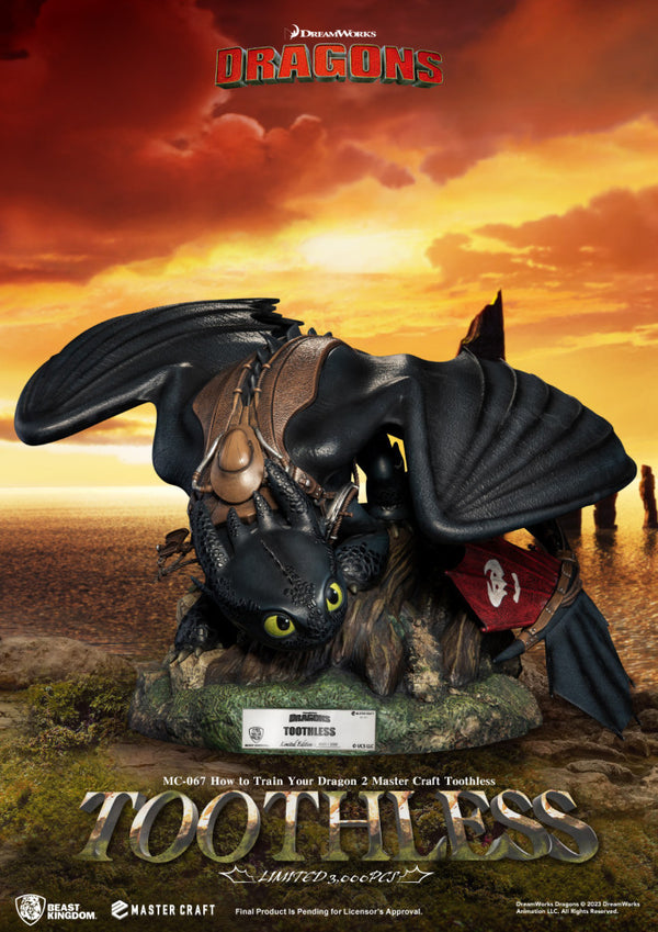 Master Craft How To Train Your Dragon Toothless