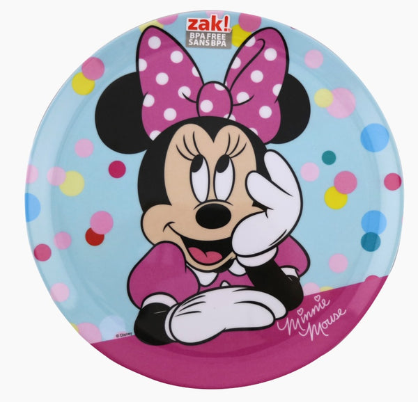 Minnie Mouse Melamine Plate