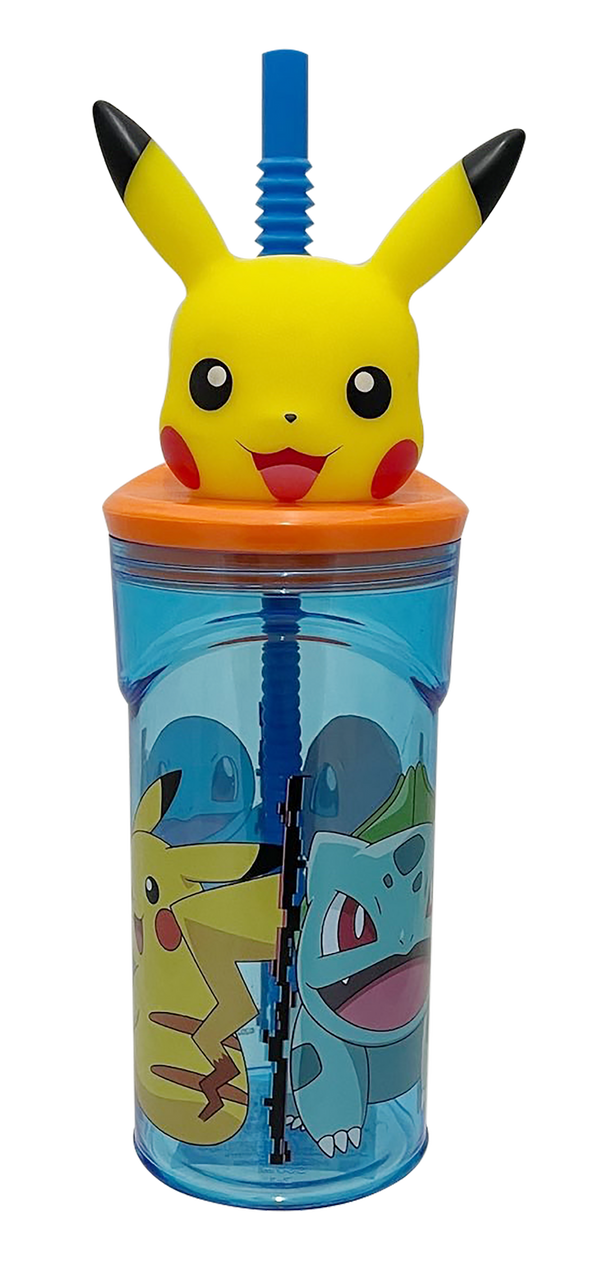 Pokemon 3D Topper Tumbler