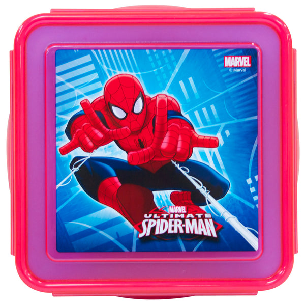 Spiderman Snap Sandwich Container