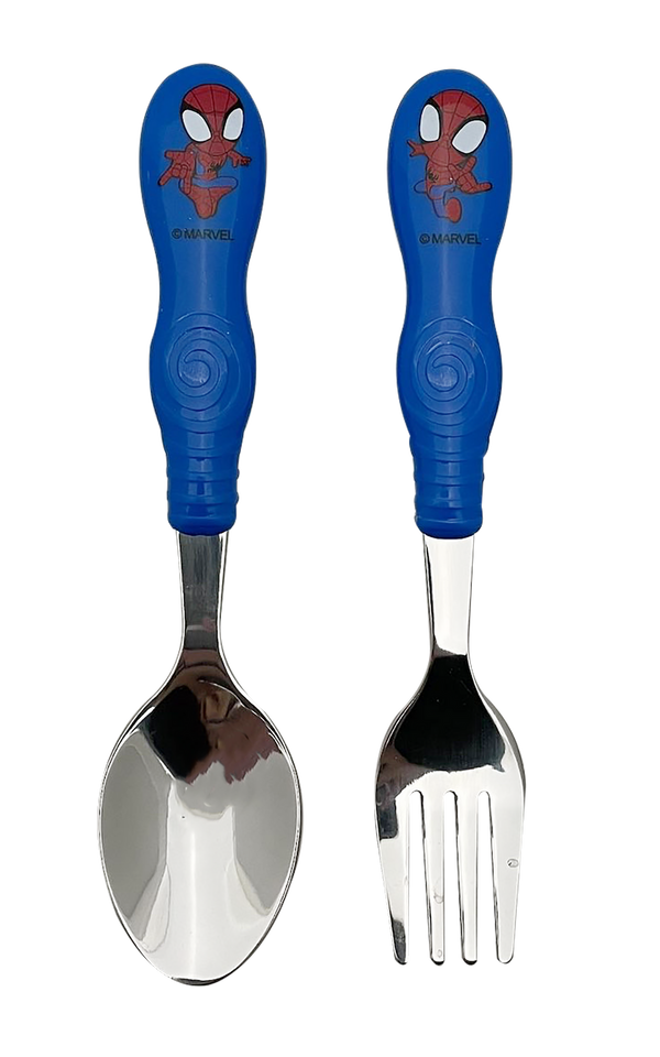 Spiderman 2pc Stainless Steel Cutlery