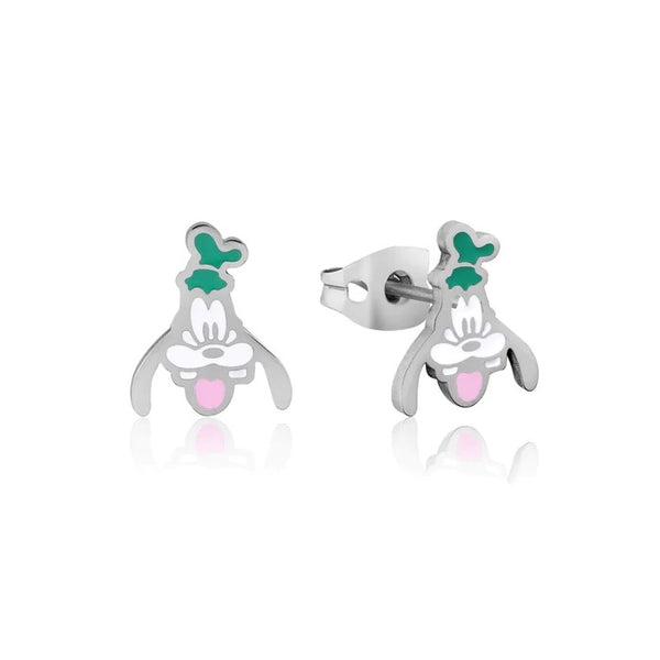 Goofy Enamel Stud Earrings