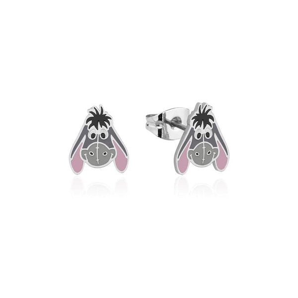 Eeyore Enamel Stud Earrings