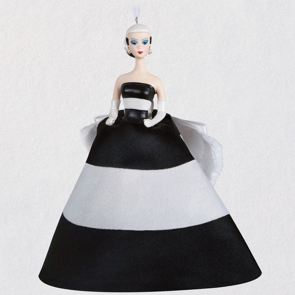 2021 Black and White Barbie Premium Ornament