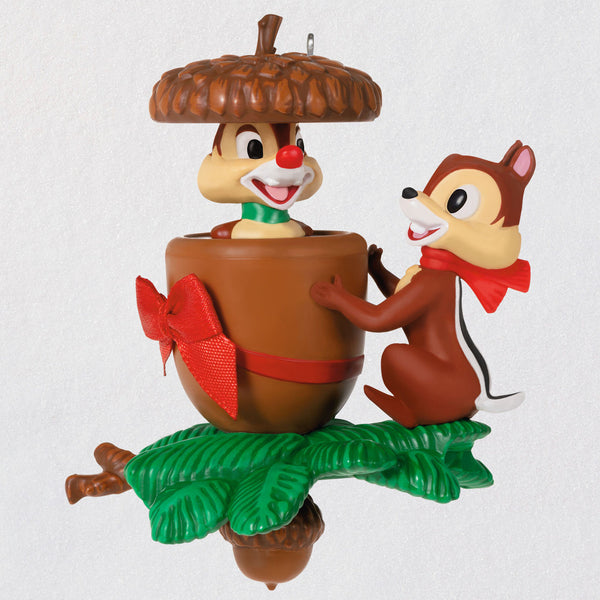 2021 Chip n Dale In A Nutshell Ornament with Motion