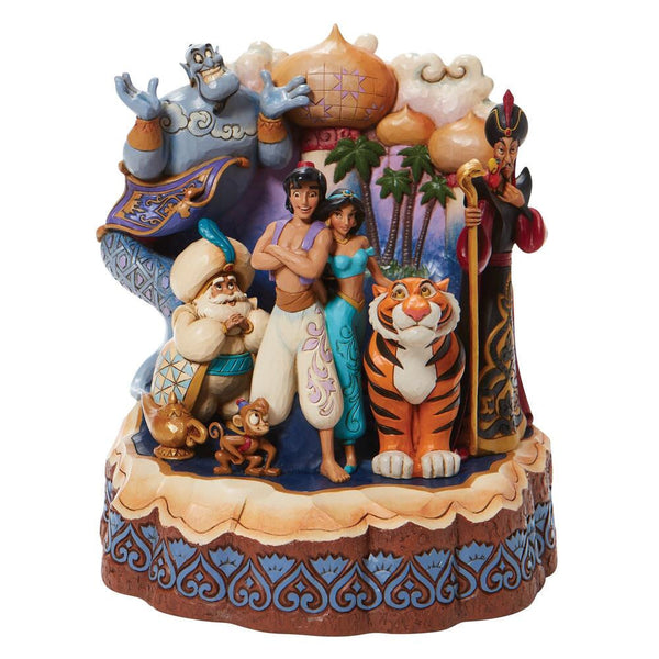 Arabian Nights Aladdin Carved by Heart