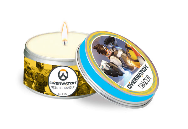 Overwatch Tracer Scented Candle Tin