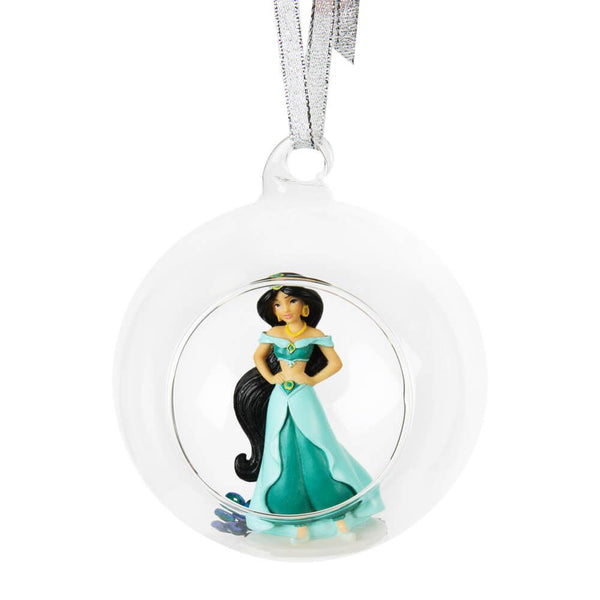 Jasmine 3D Glass Bauble