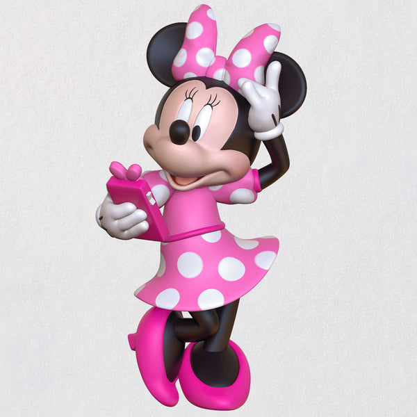 2021 Minnie Phoning A Friend Ornament