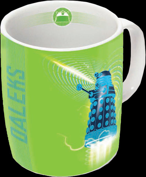 Doctor Who Dalek Mug Light Green