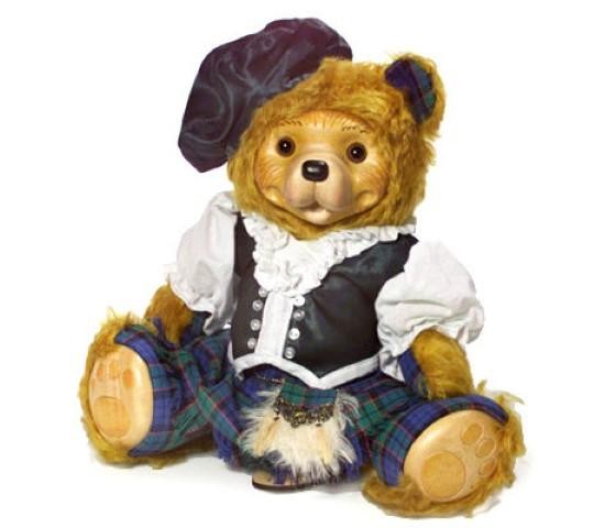 Heather Highland Bear - Robert Raikes Limited Edition