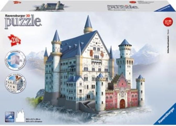 Neuschwanstein Castle 3D Puzzle 216pc