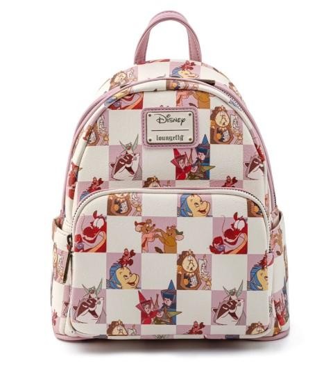 Disney Best Friends Characters Rose Checker Mini Backpack