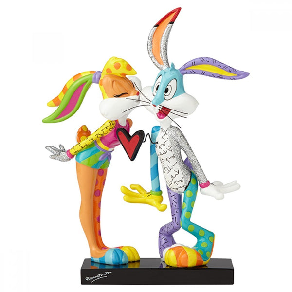 Lola Bunny and Bugs Bunny Kissing