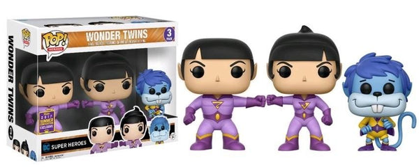 Super Friends - Wonder Twins Pop 3Pk SD17