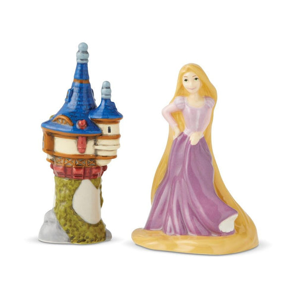 Rapunzel and Tower Salt and Pepper Shaker Set