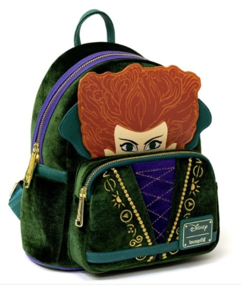 Hocus Pocus Velvet Cosplay Mini Backpack