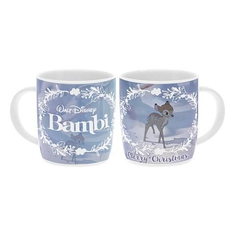 Bambi Blue Christmas Mug
