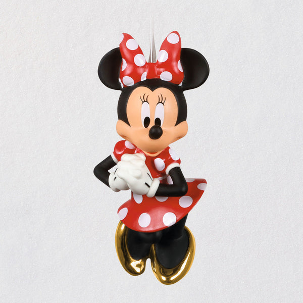 2021 Positively Minnie Mouse w Gold Shoes Ornament