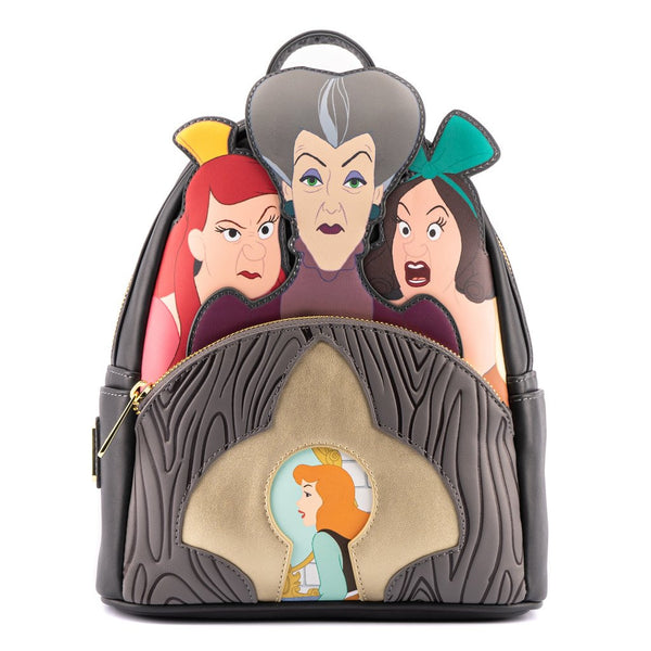 Villains Scene Evil Stepmother and Step Sisters Mini Backpack