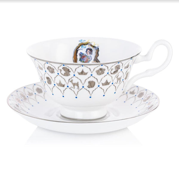 D100 Snow White Cup and Saucer